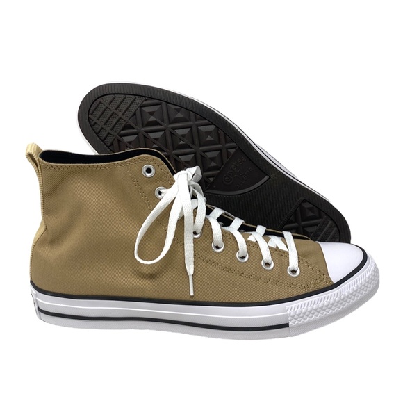 Converse Chuck Taylor High Top Shoes Nomad Khaki Canvas Women's Sneakers A02780F - Picture 8 of 10